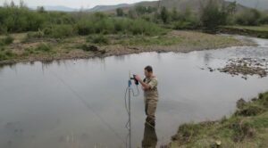 Measuring the flow on Willow Creek