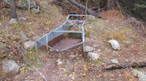 This Parshall flume is no longer in use - Scott Hummer