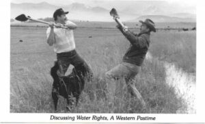 water rights postcard