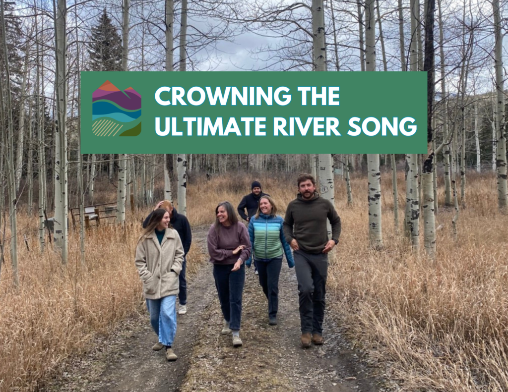 ‘Cause no one can take you to the river if there’s no water in it…